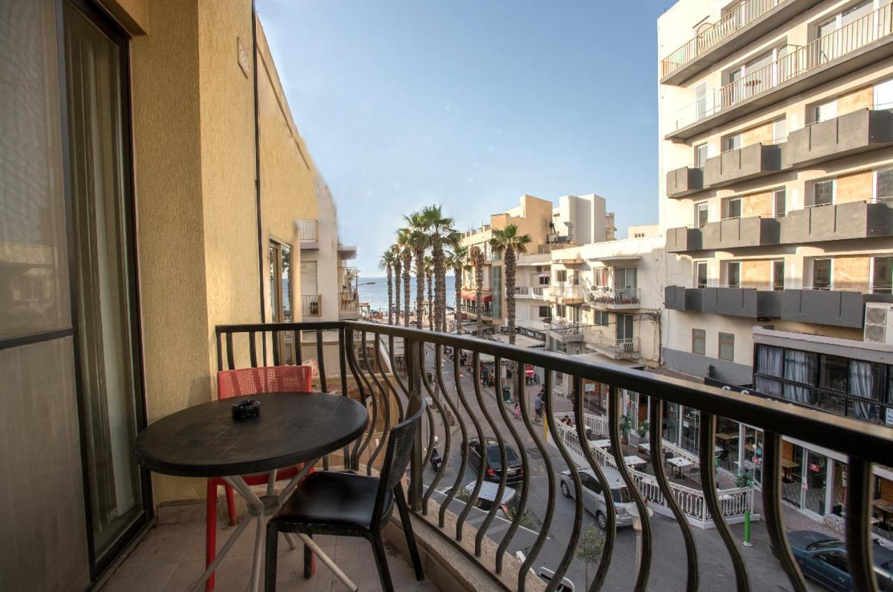 Bugibba Square Seaview 3 Bedroom Apartment St. Paul's Bay Luaran gambar